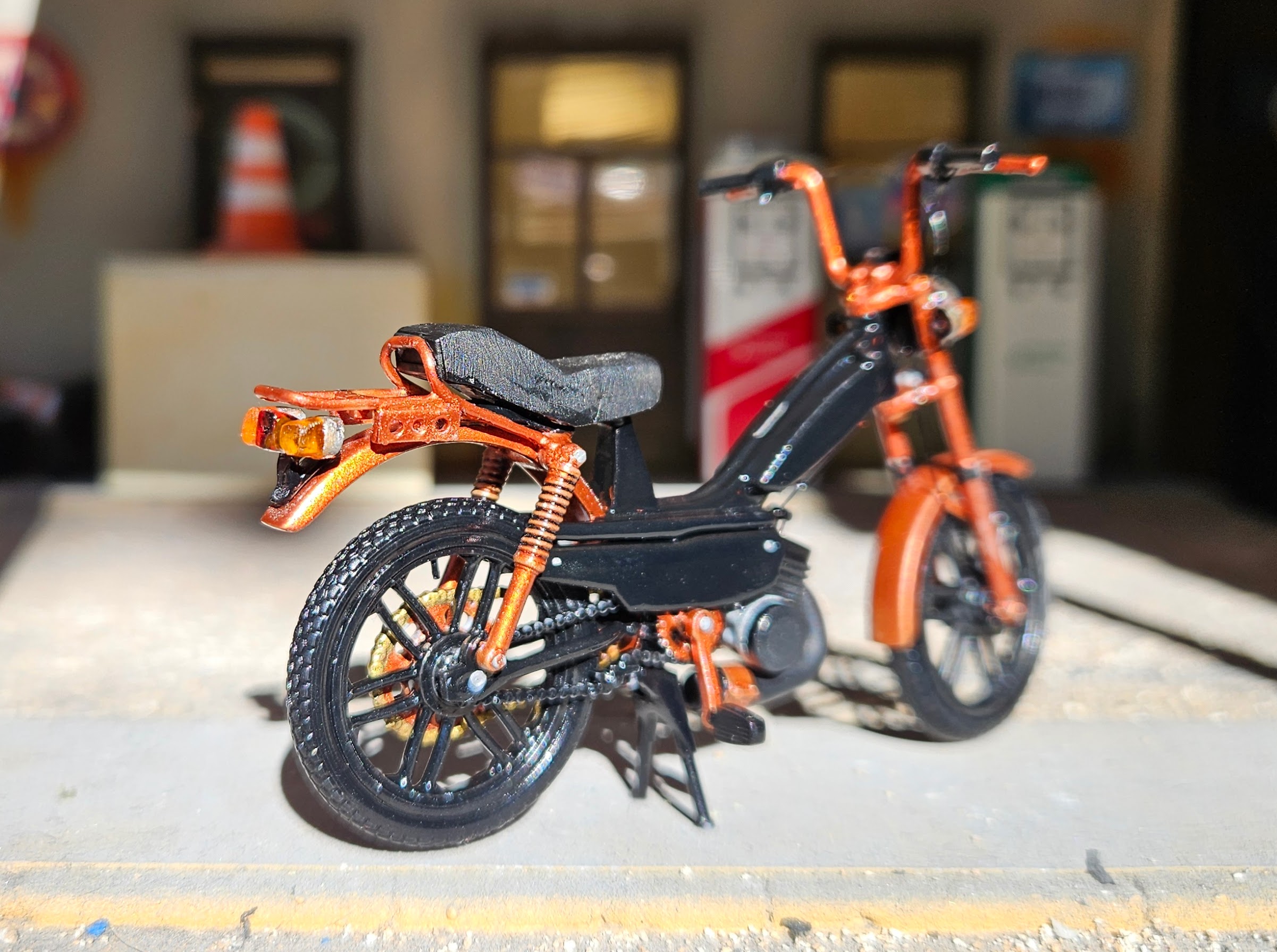 Mbk 51 Copper Black Noir Et Cuivre Entierement Origine 1/18