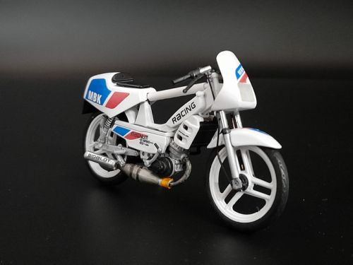 Mbk 51 Magnum Racing White Ceramic Pot Rgd A Pompe 1/18