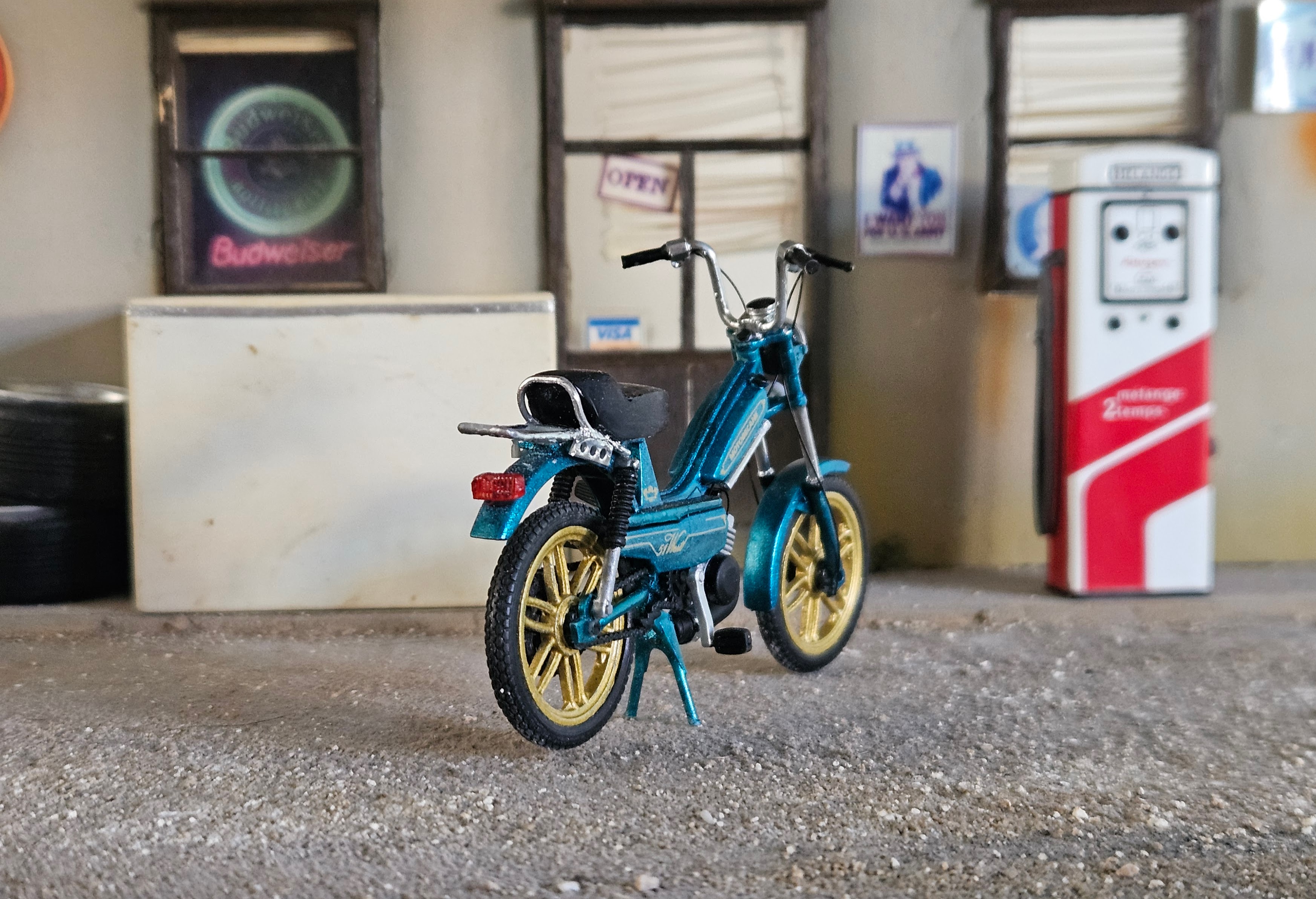 Mbk 51 West Verte Origine 1/18