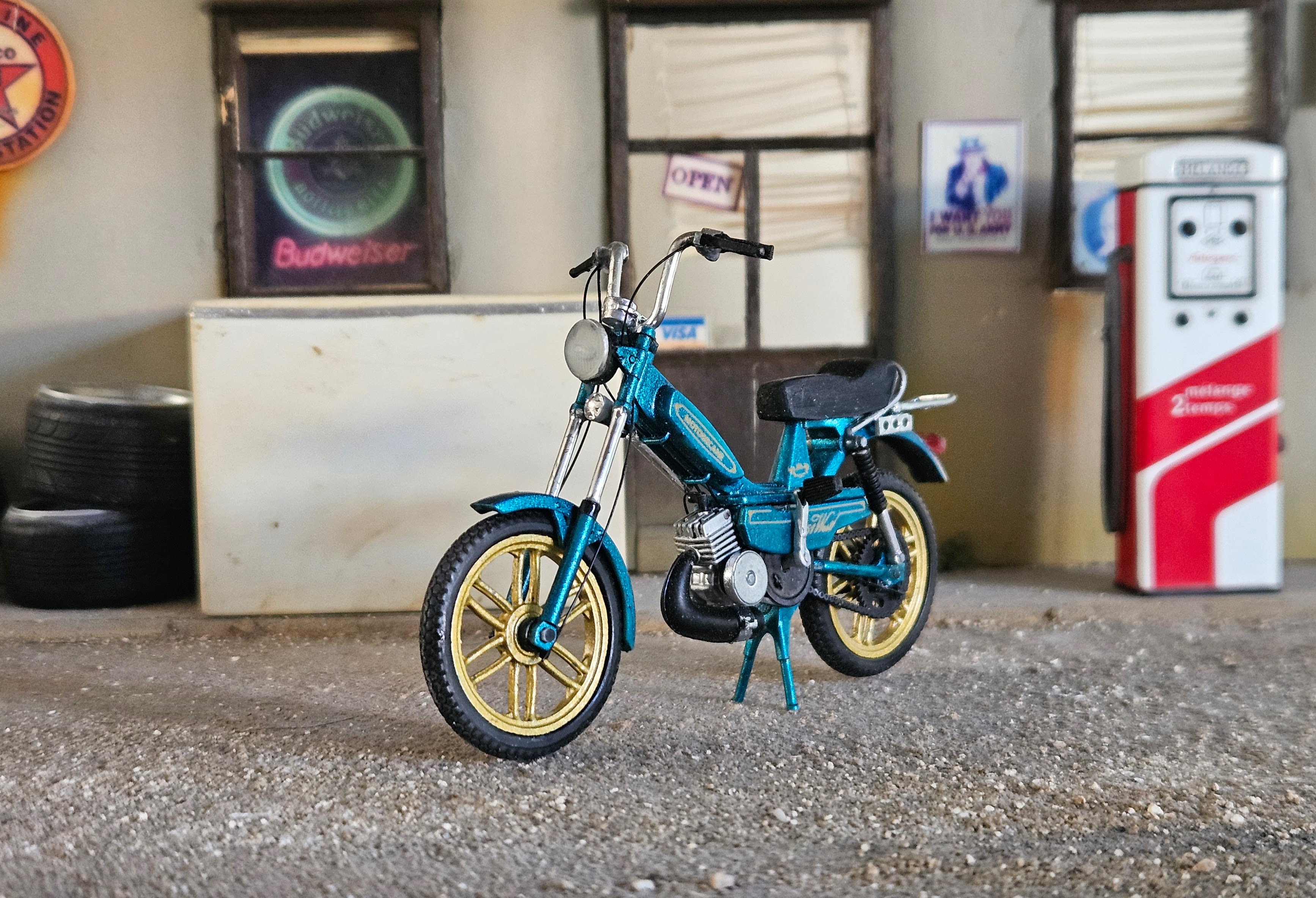 Mbk 51 West Verte Origine 1/18