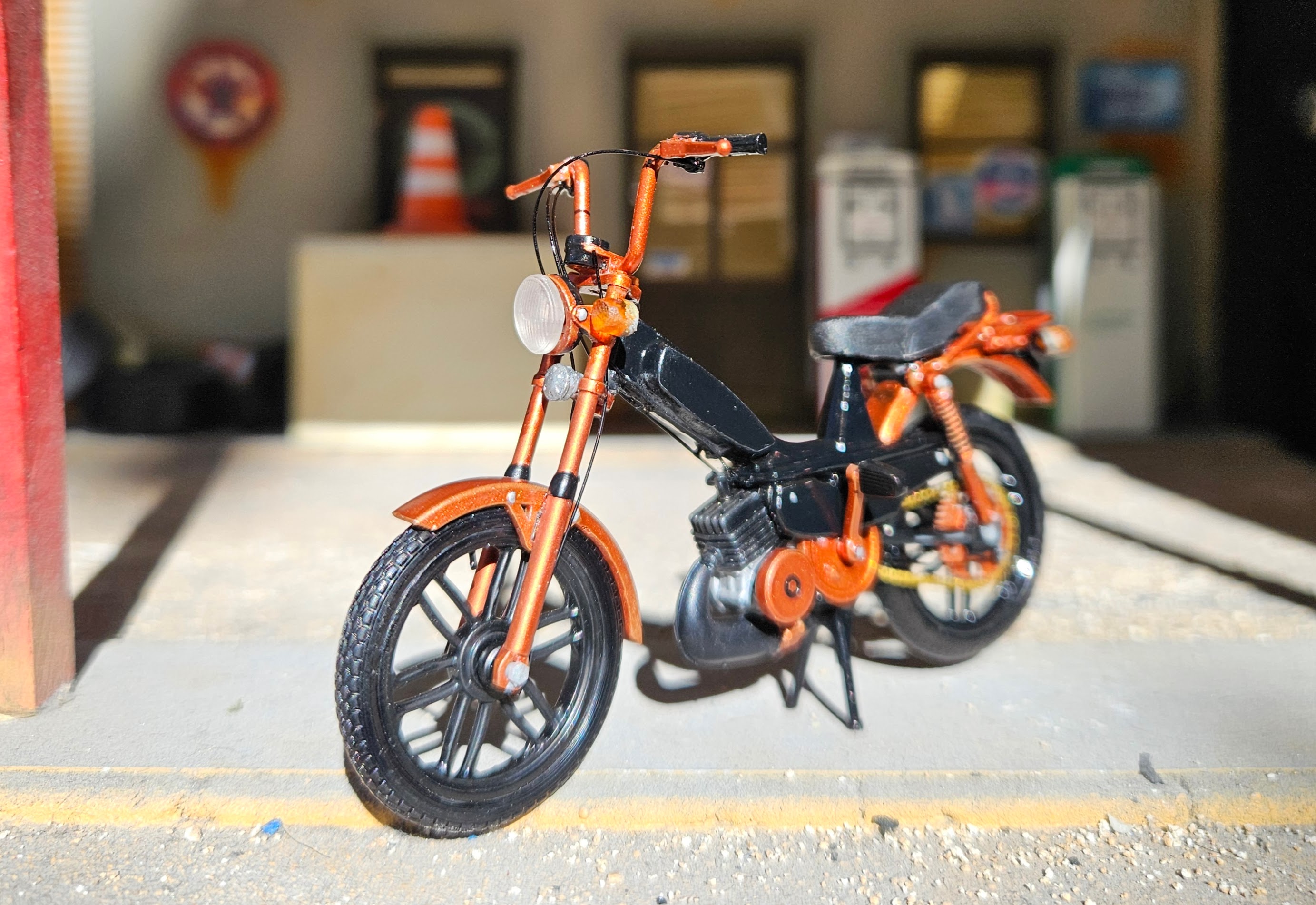 Mbk 51 Copper Black Noir Et Cuivre Entierement Origine 1/18